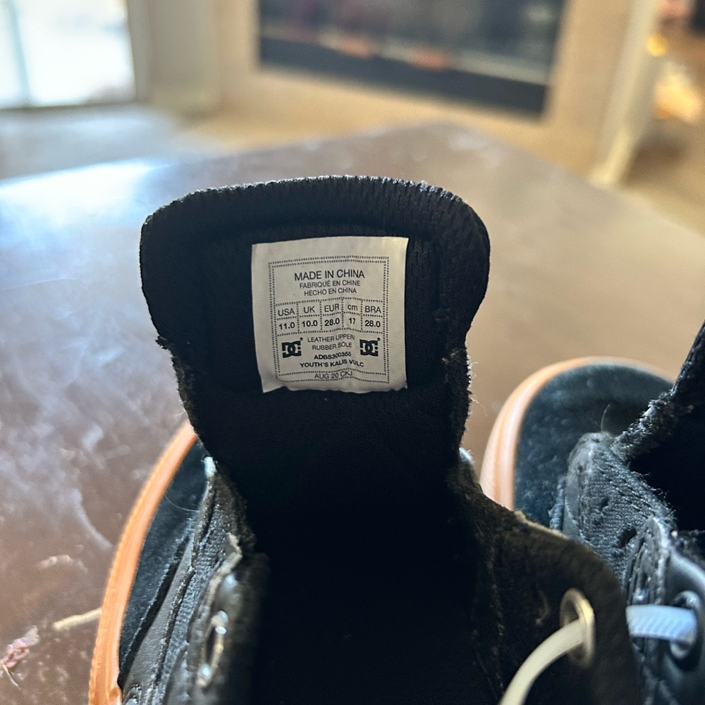 DC Black and Brown Skate Sneakers - Picture 5 of 5